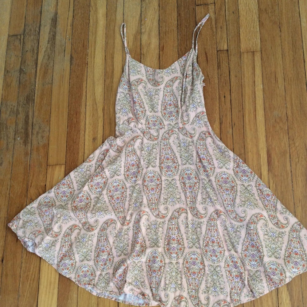Pink Paisley dress